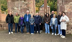 Ganz oben angekommen...im Schloss Heidelberg
